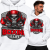 BLUZA Z KAPTUREM SPORTY WALKI BOXING IS LIFE